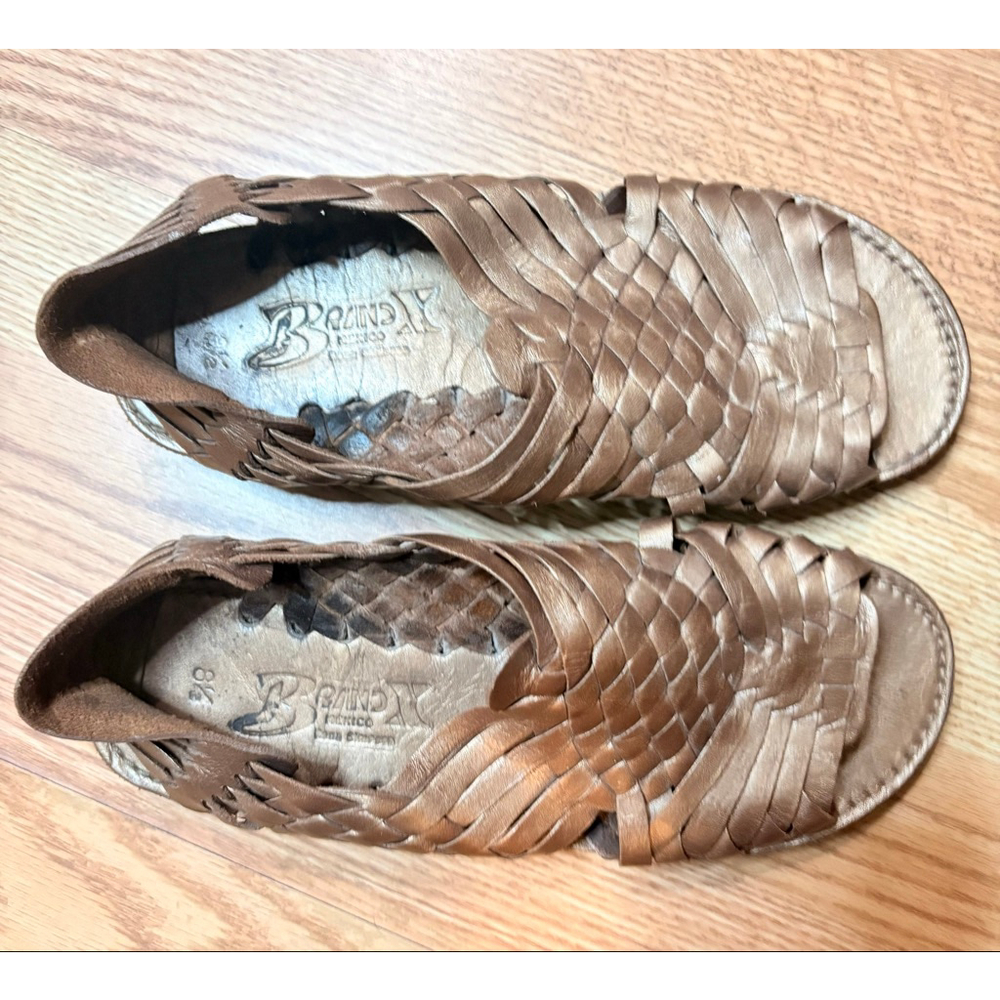Brand X Leather Sandals Size 9 - Picture 8 of 9